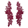 Image swatch for Burgundy Applique