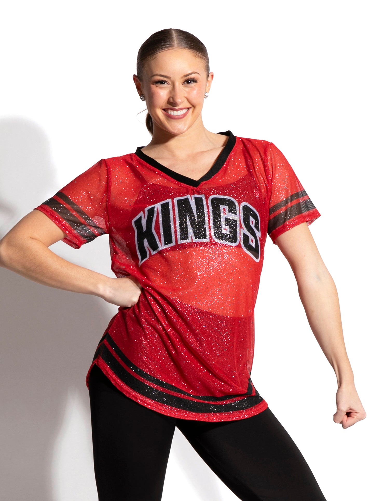 Dazzle Moxie Glitter Mesh Overlay