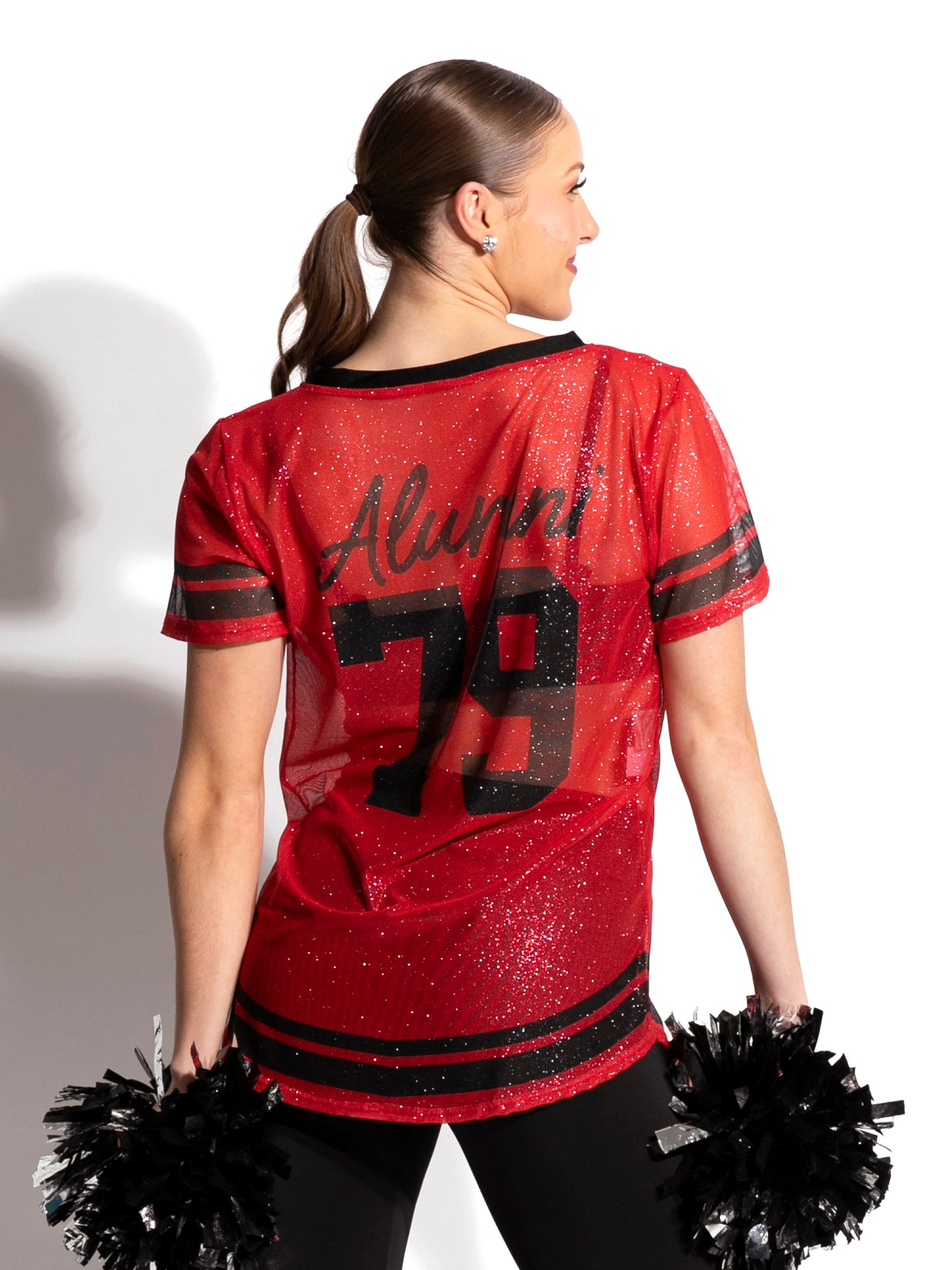 Dazzle Moxie Glitter Mesh Overlay