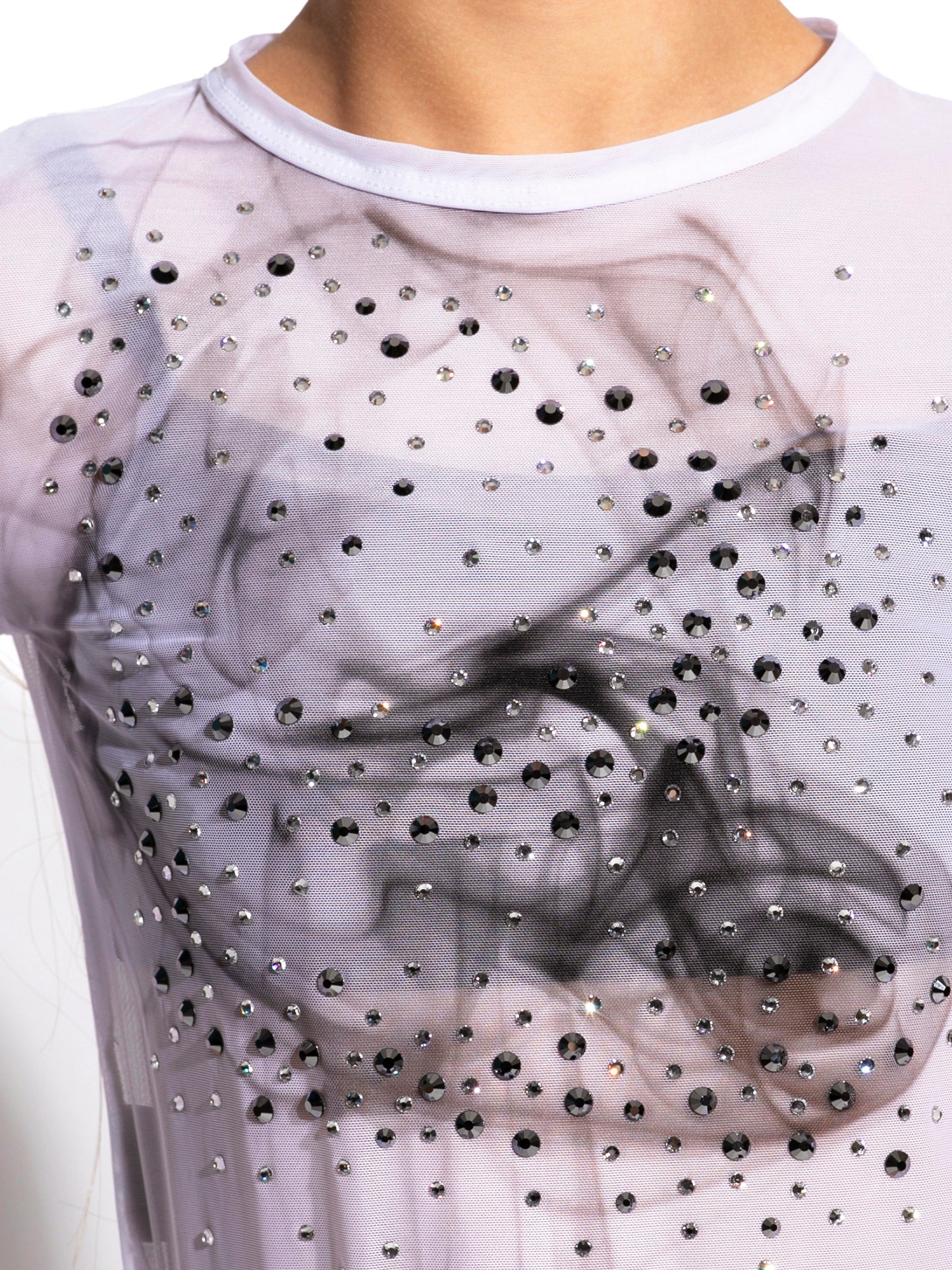 Evita Smoke Mesh Dress Overlay