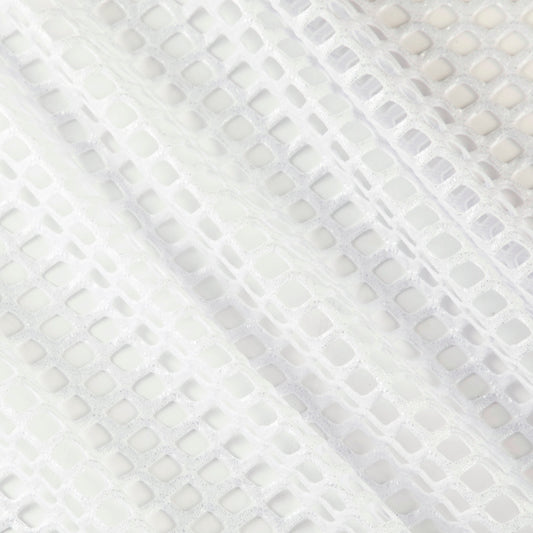 White/Silver Foil Mesh
