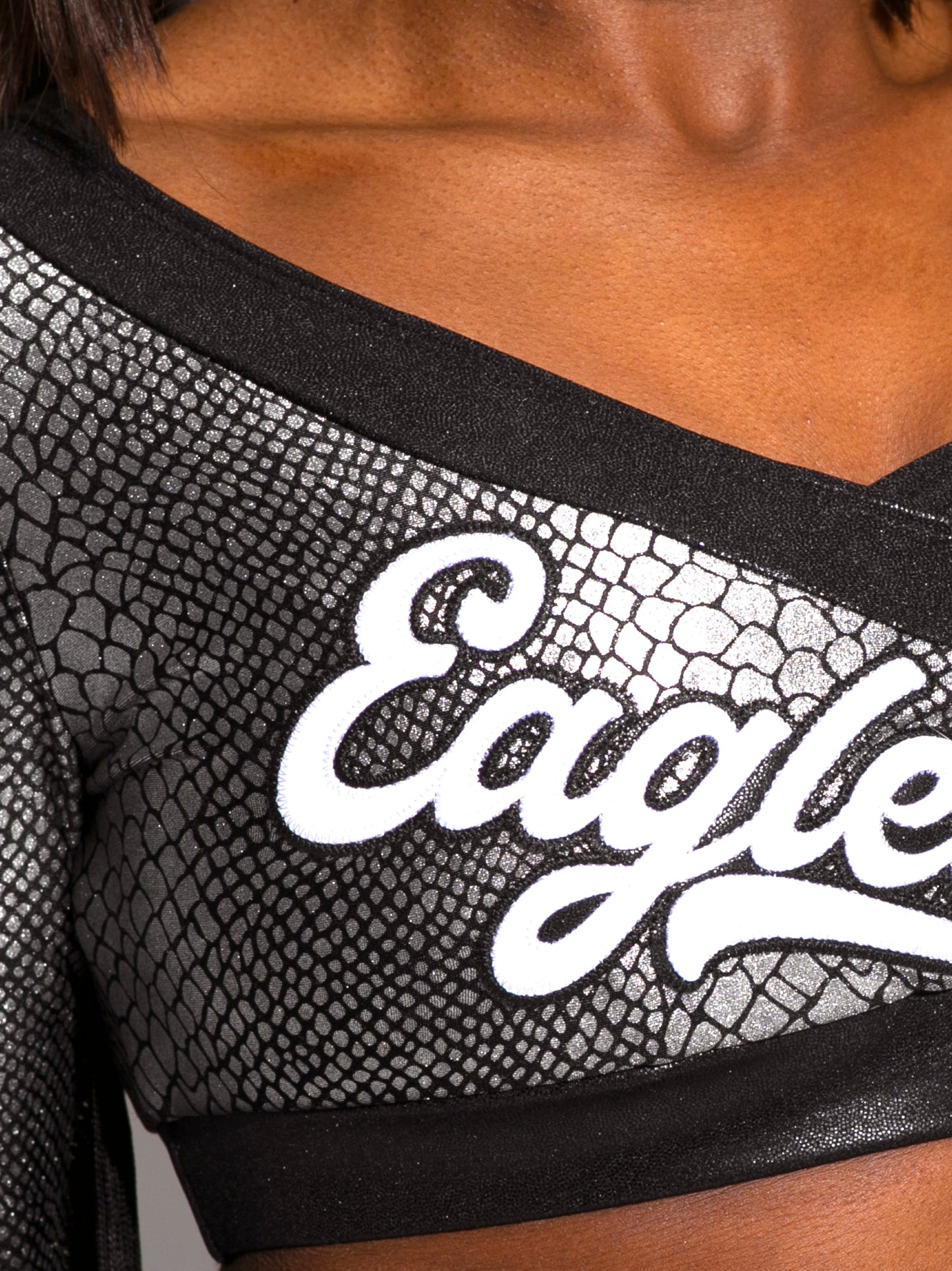 Geena Anaconda Fringe Crop