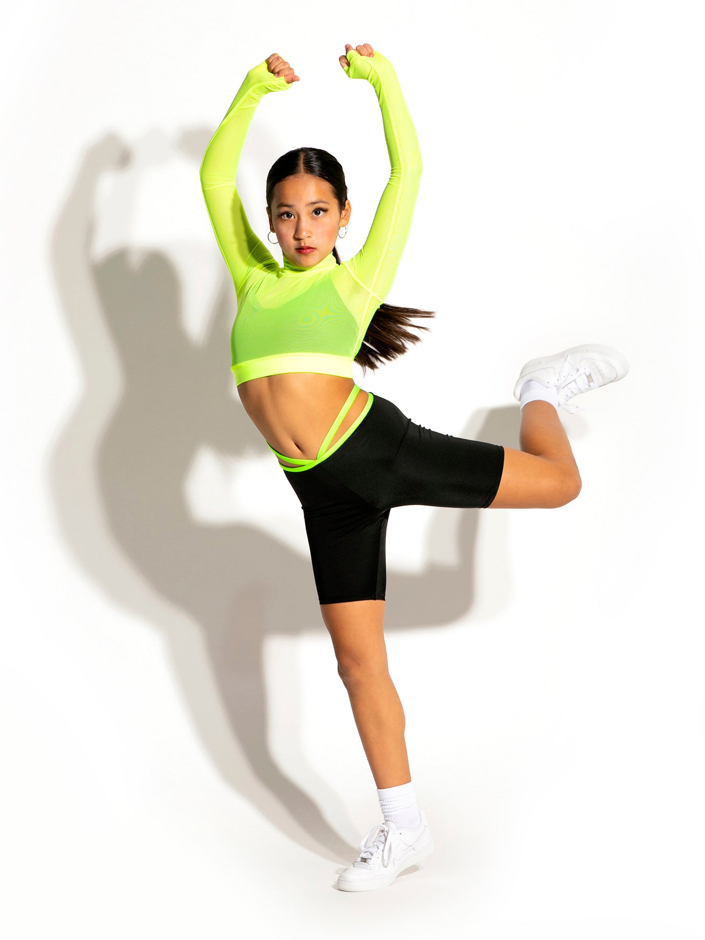 Biker Shorts with Strap