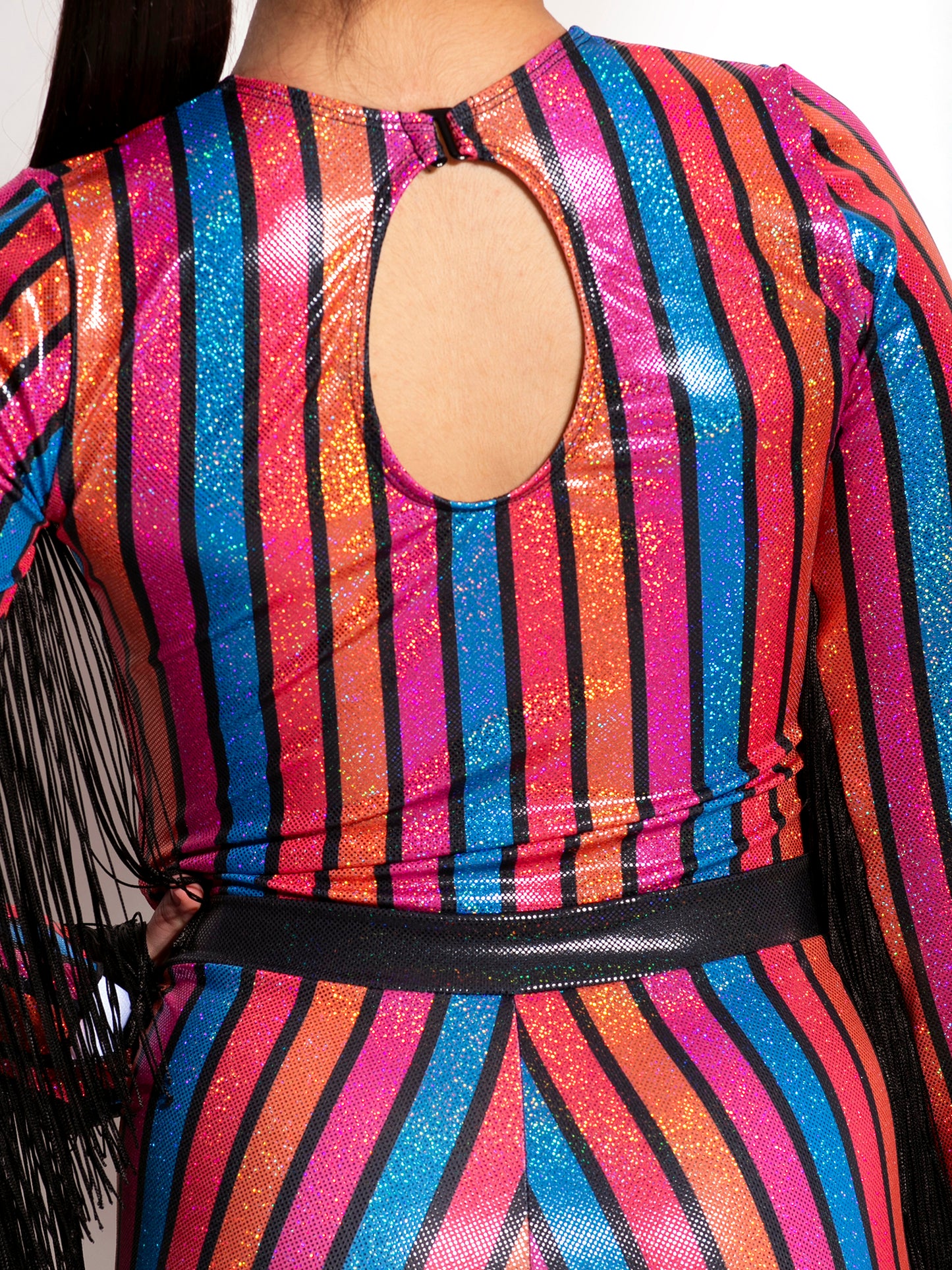 Gloria Fringe Biketard