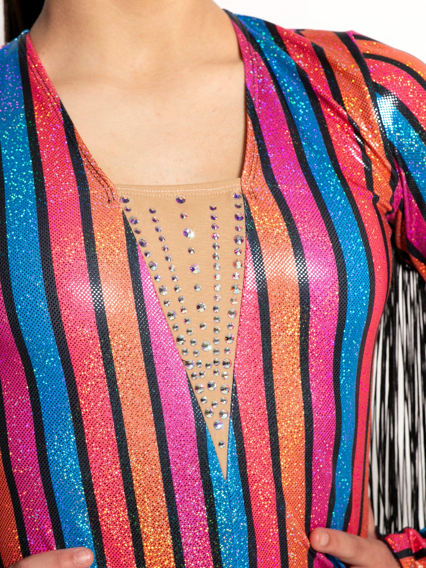 Gloria Fringe Biketard