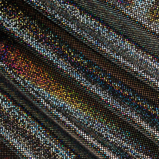 Black/Silver Hologram Dot Hologram