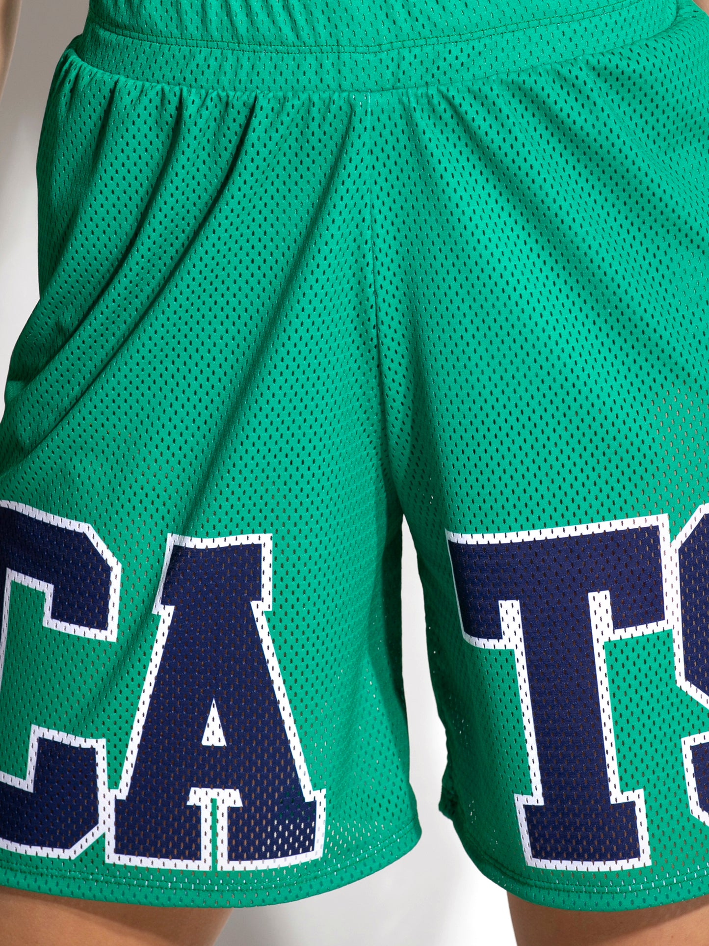 Ivette Athletic Mesh Basketball Shorts