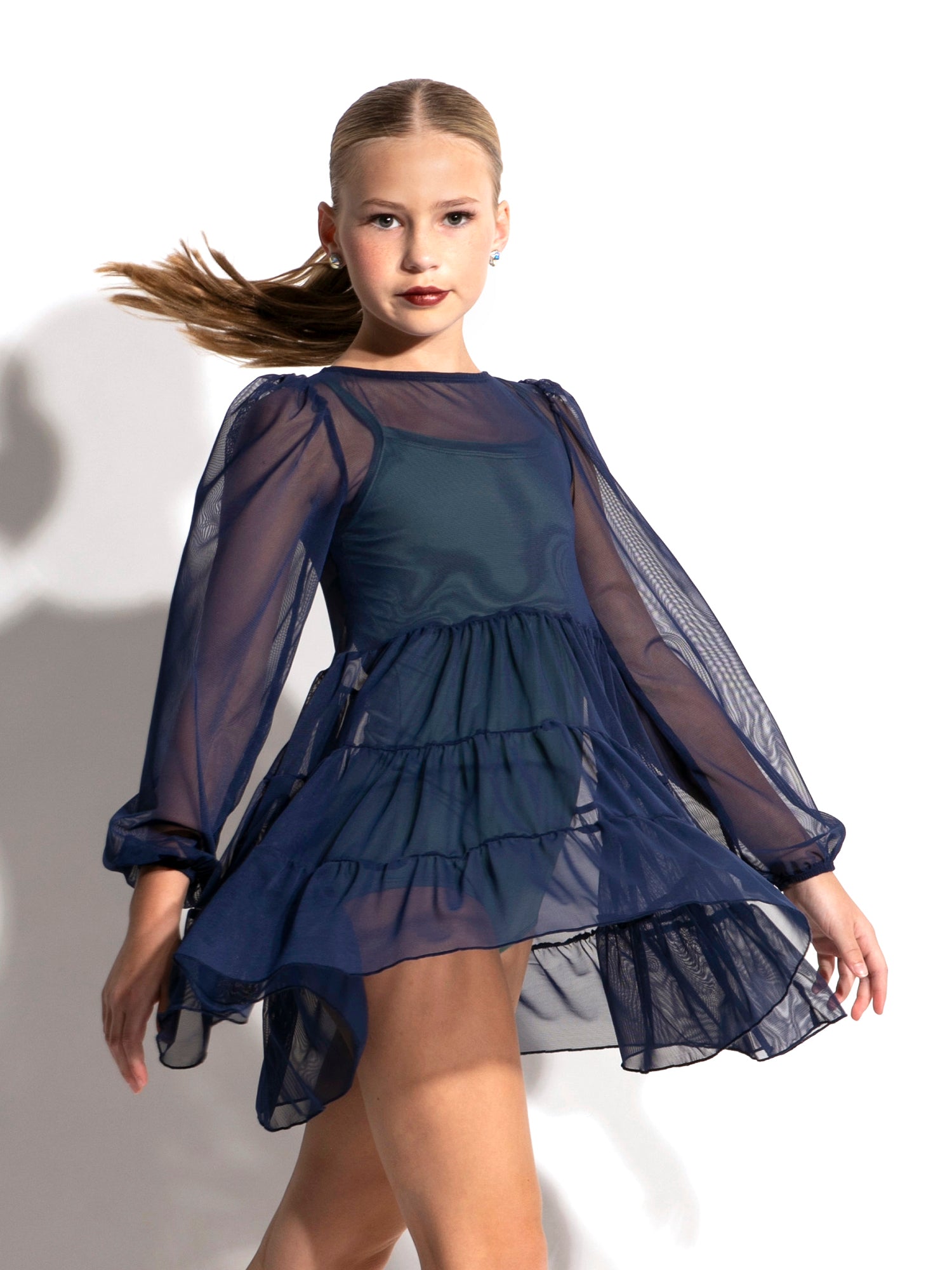 Custom Made Juni Mesh Dress Overlay