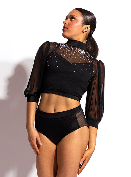 Karina Mesh Crop