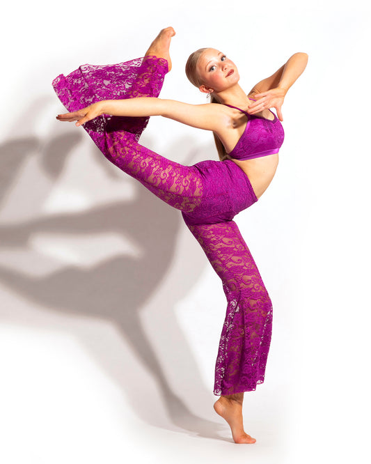 Attitude Lace Halter Bra