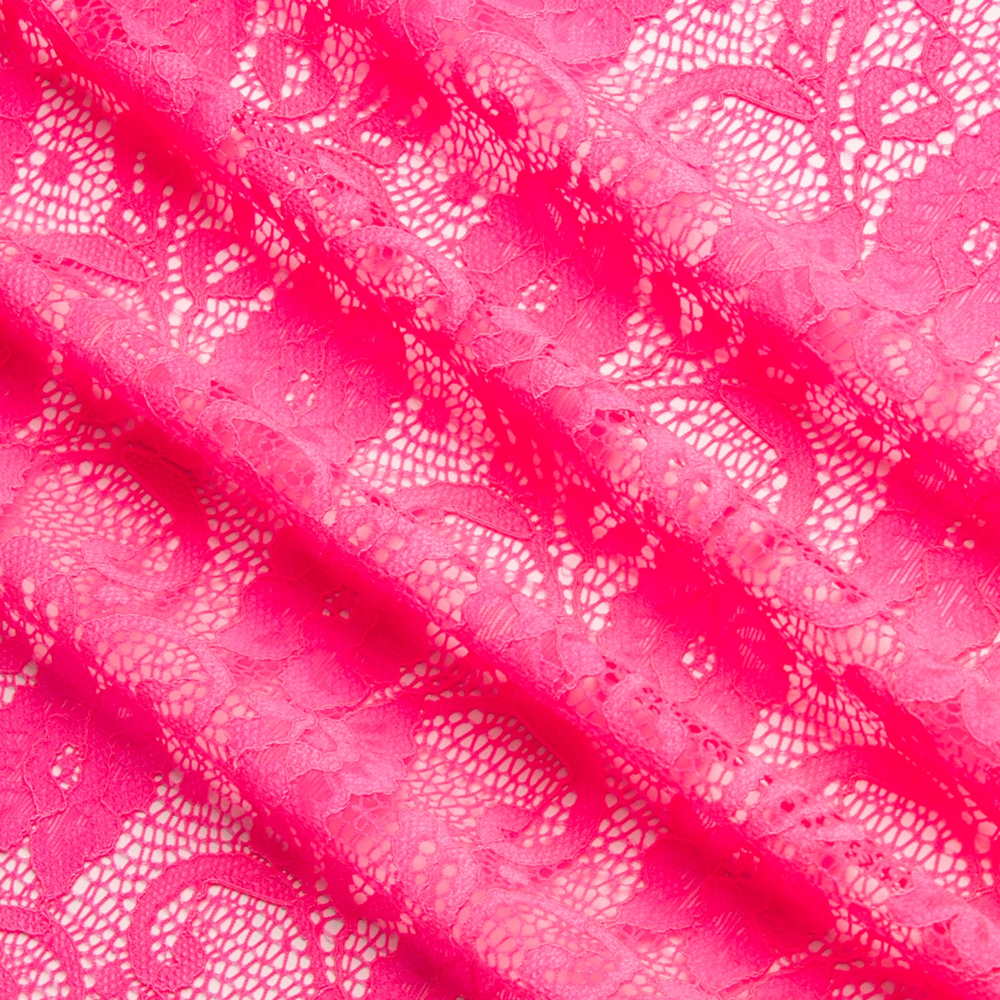 Neon Pink Lace