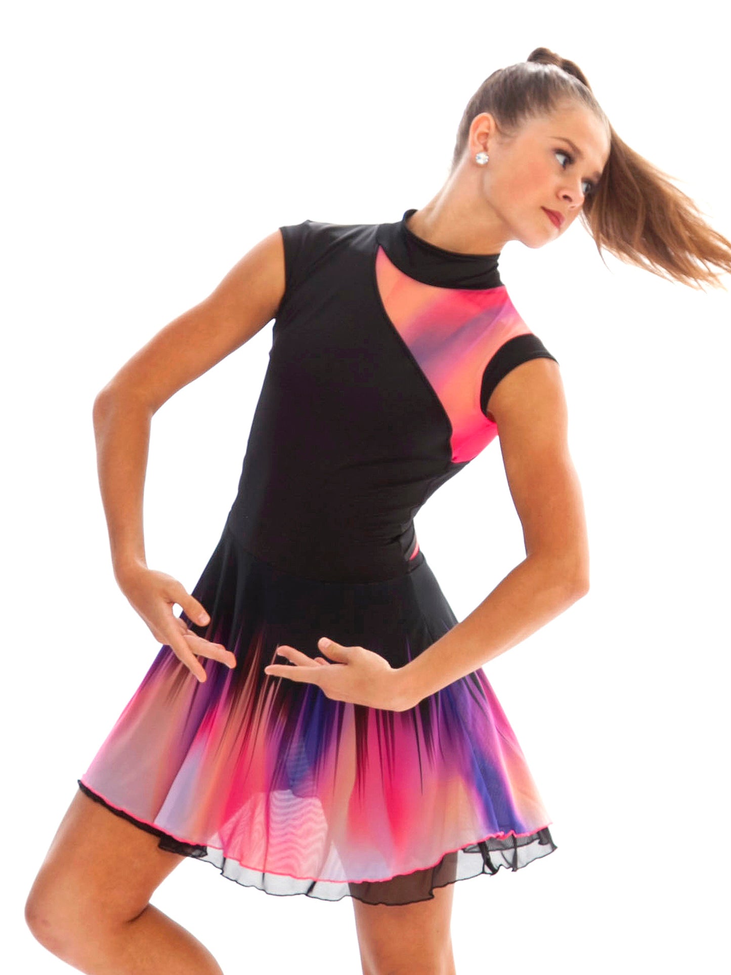 Lira Watercolor Dress