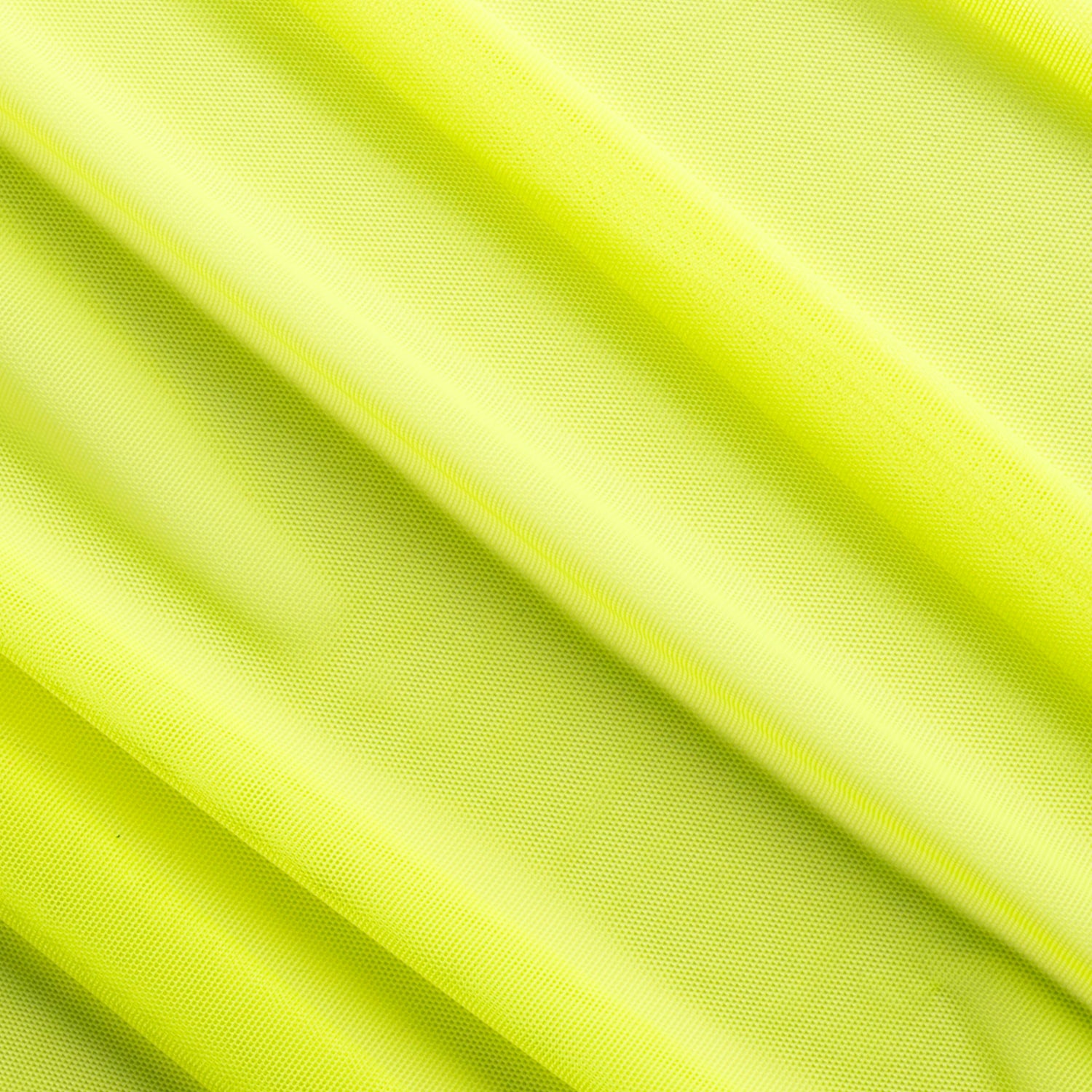 Neon Yellow Mesh Fabric – The Line Up