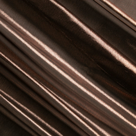 Dark Chocolate/Light Bronze Metallic Mesh