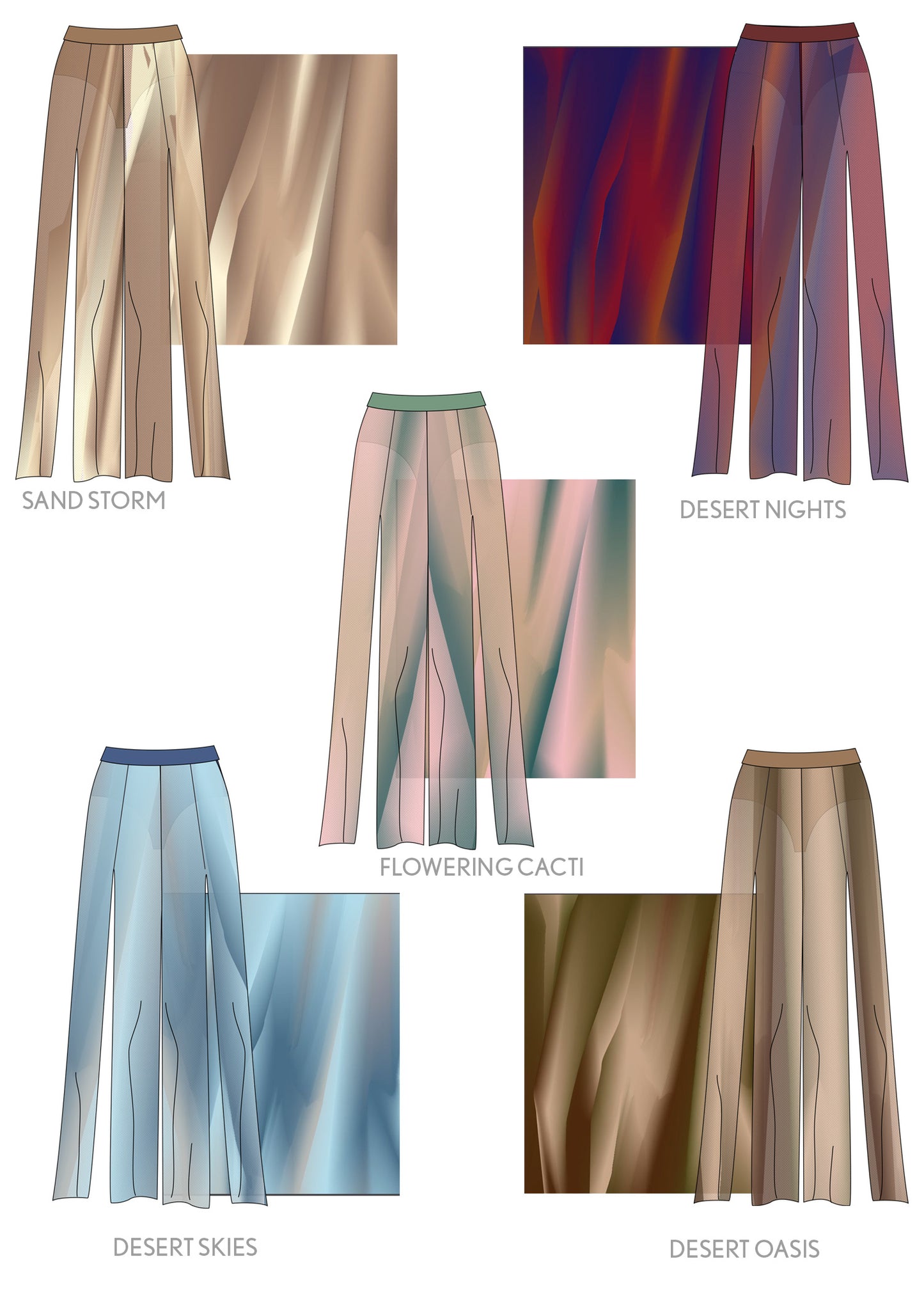 Murmur Mesh Pants