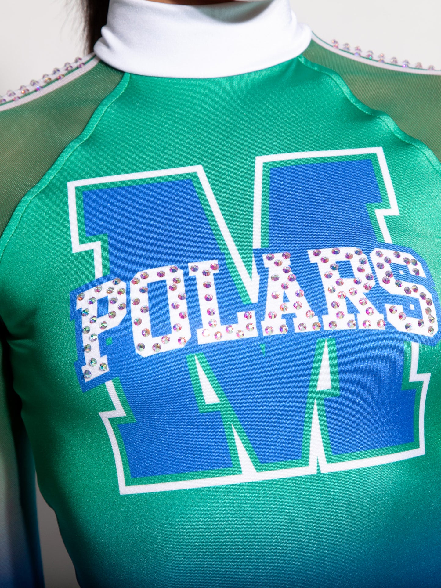 Ombre Stripe Pom Dress