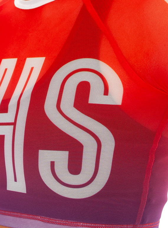 Ombre Mesh Crop Overlay