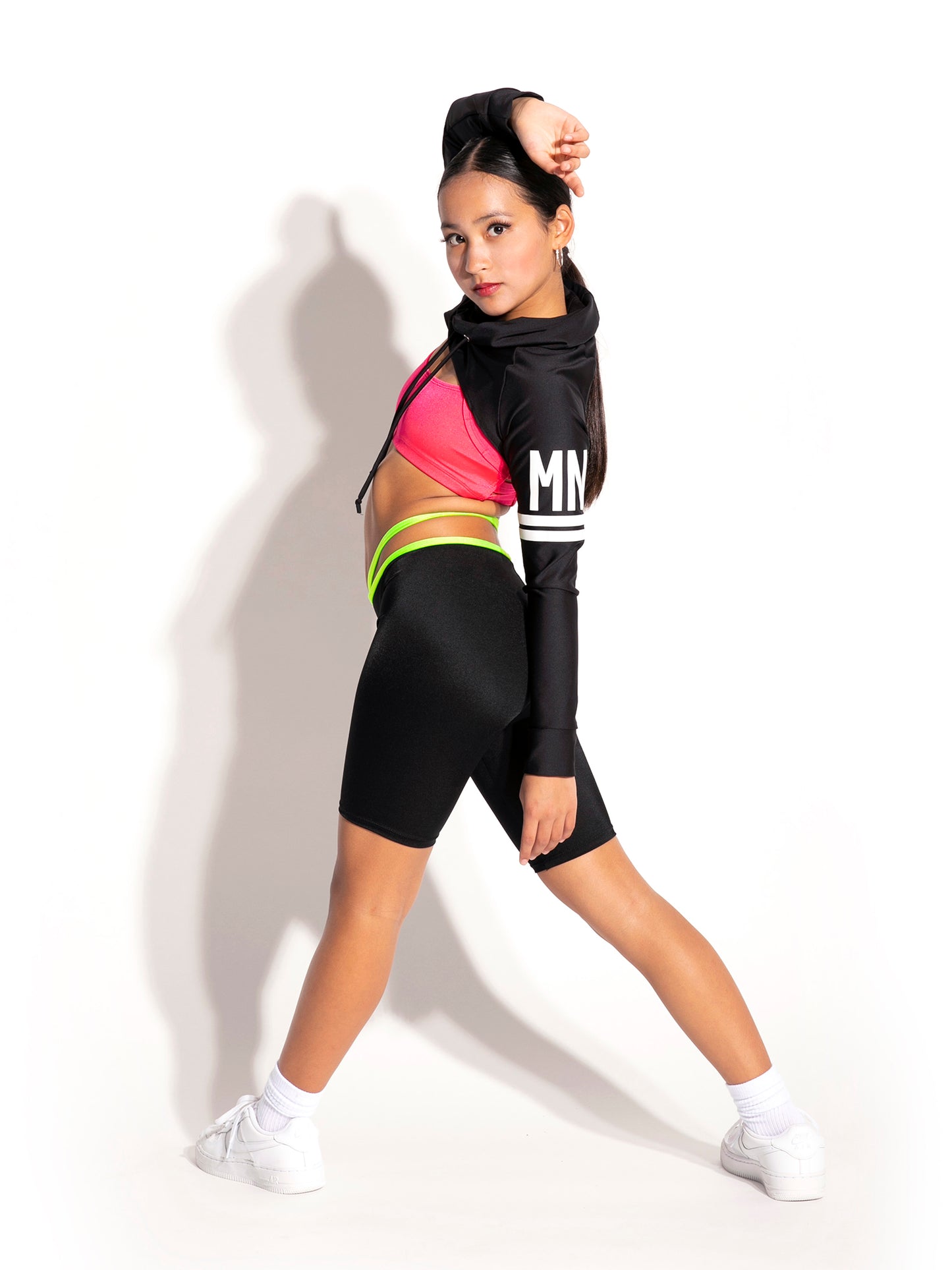 Biker Shorts with Strap