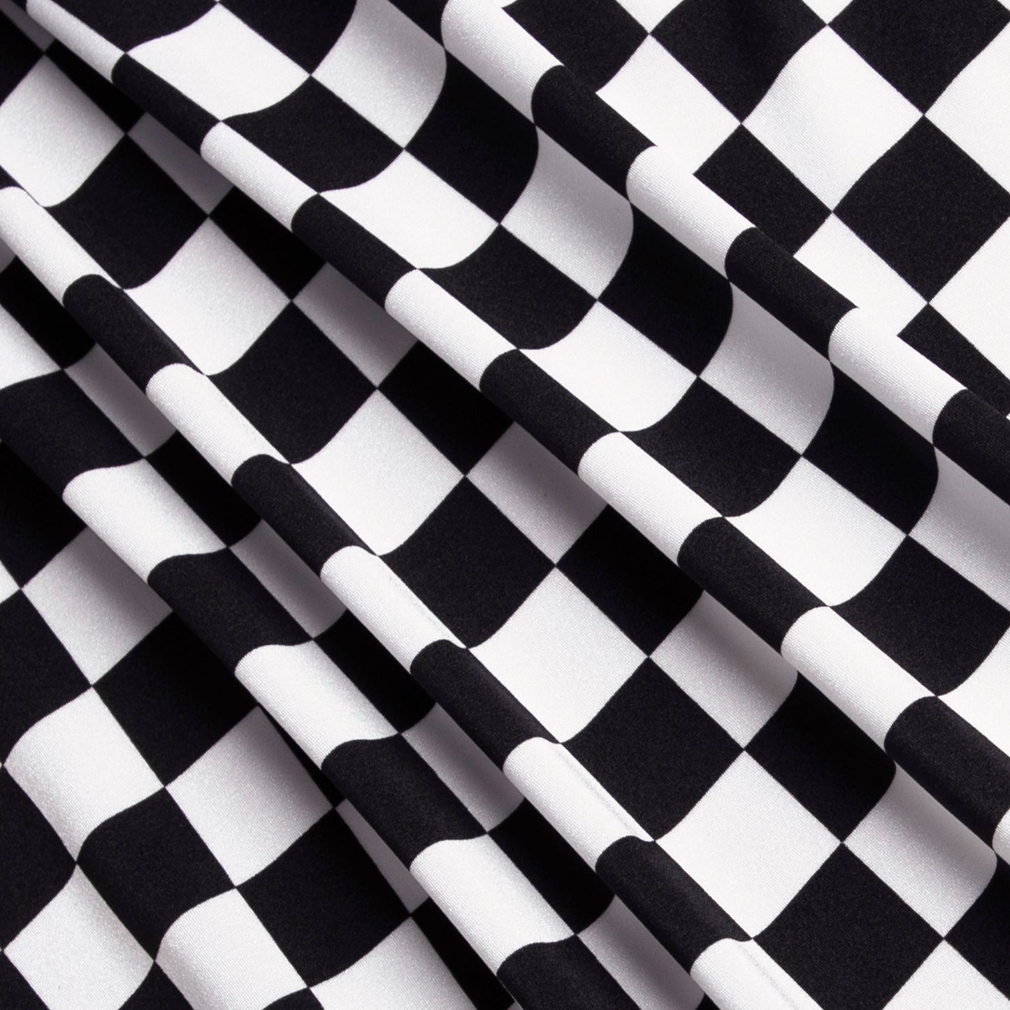 Check Black/White Print
