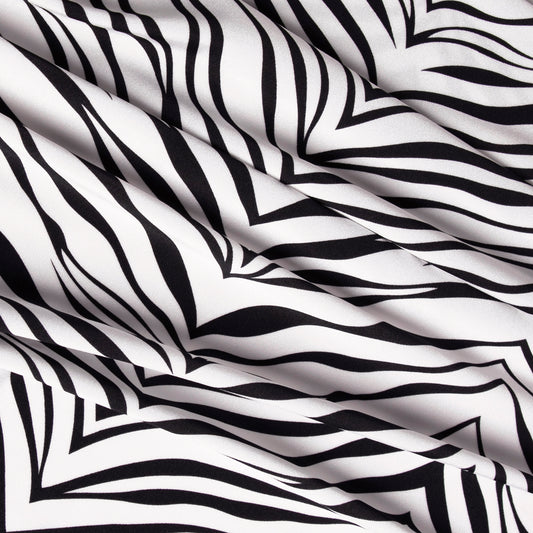 Black White Zebra Print