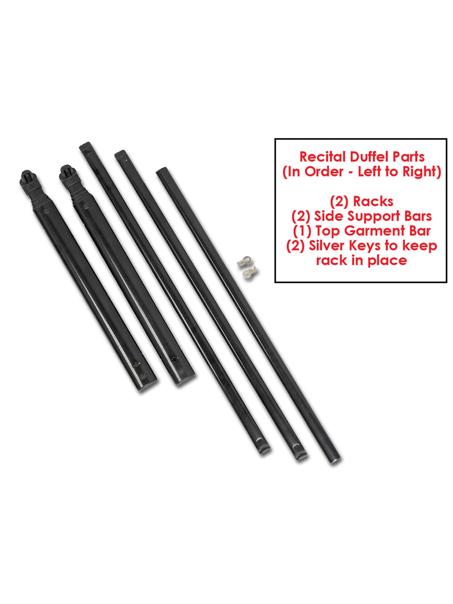 The Recital Collapsible Duffel - Black