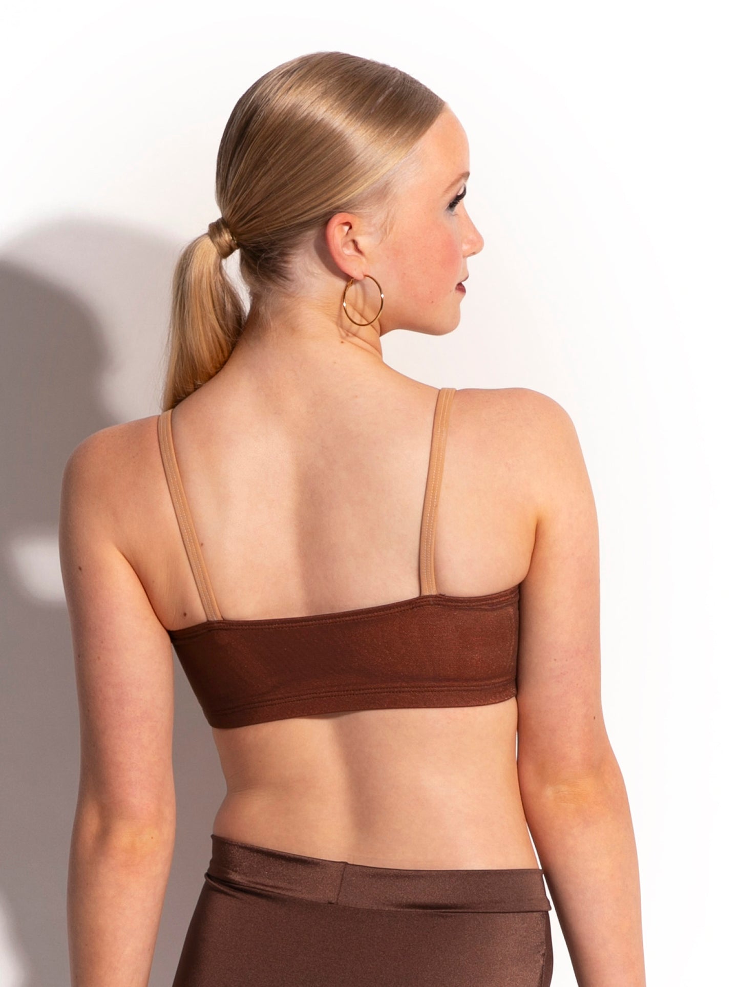 Ruched Bandeau Crop