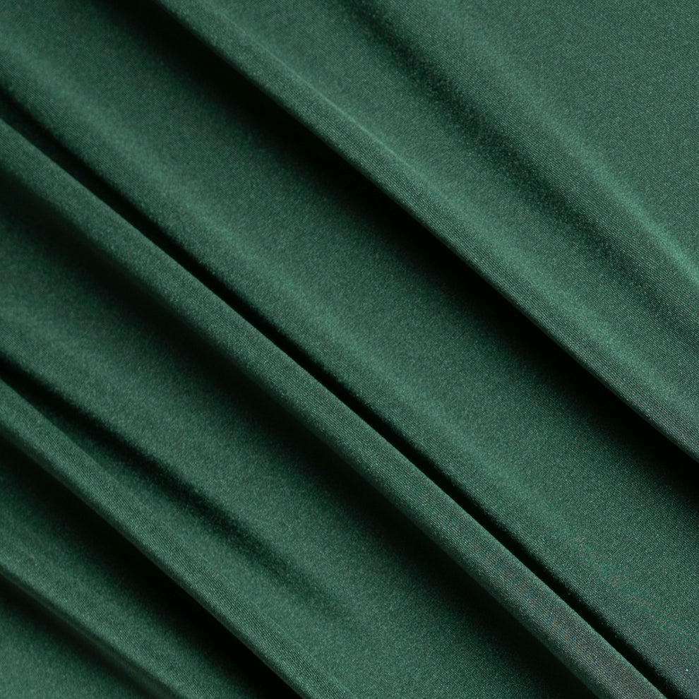 Hunter Green Tricot Fabric – The Line Up
