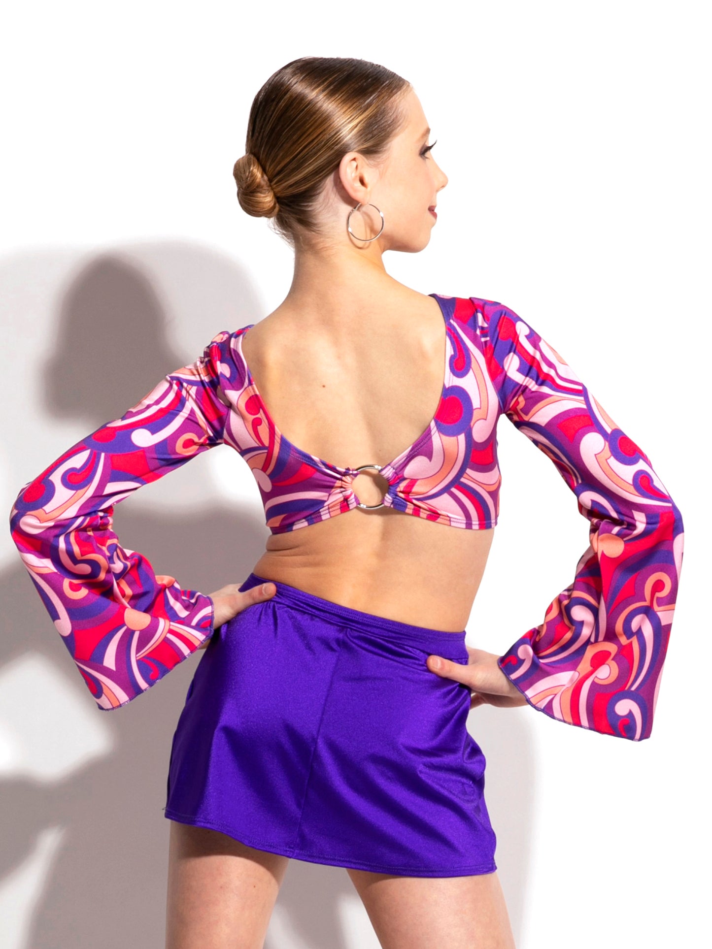 Veronica Retro Paisley Dress