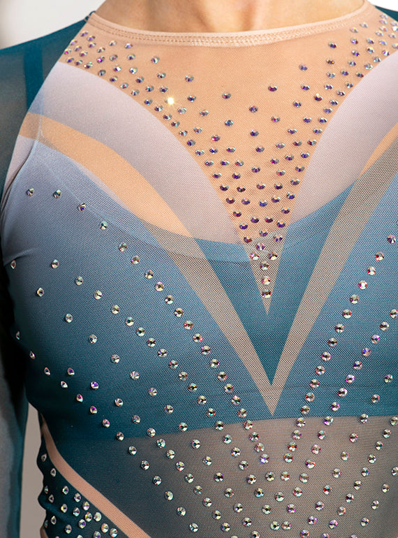 Ashton Wave Unitard Set Alternate Image 2