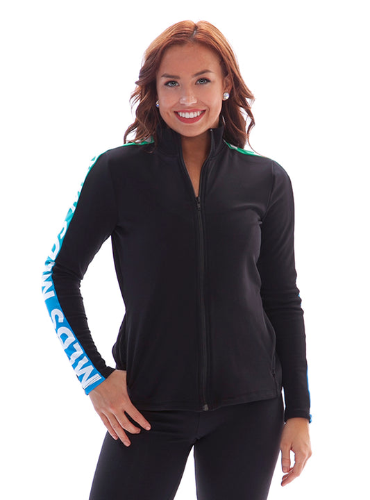 Axel Ombre Lettering Jacket Primary Image