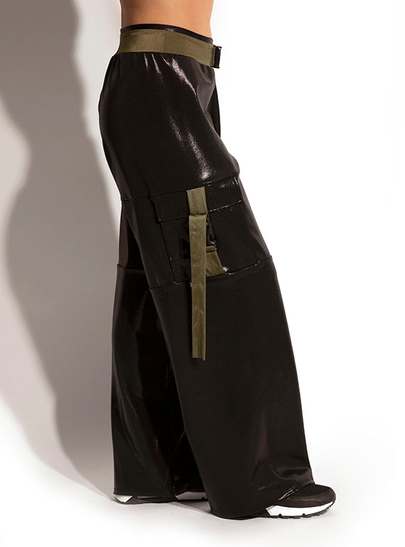 Buckle Shine Cargo Pants Alternate Image 2