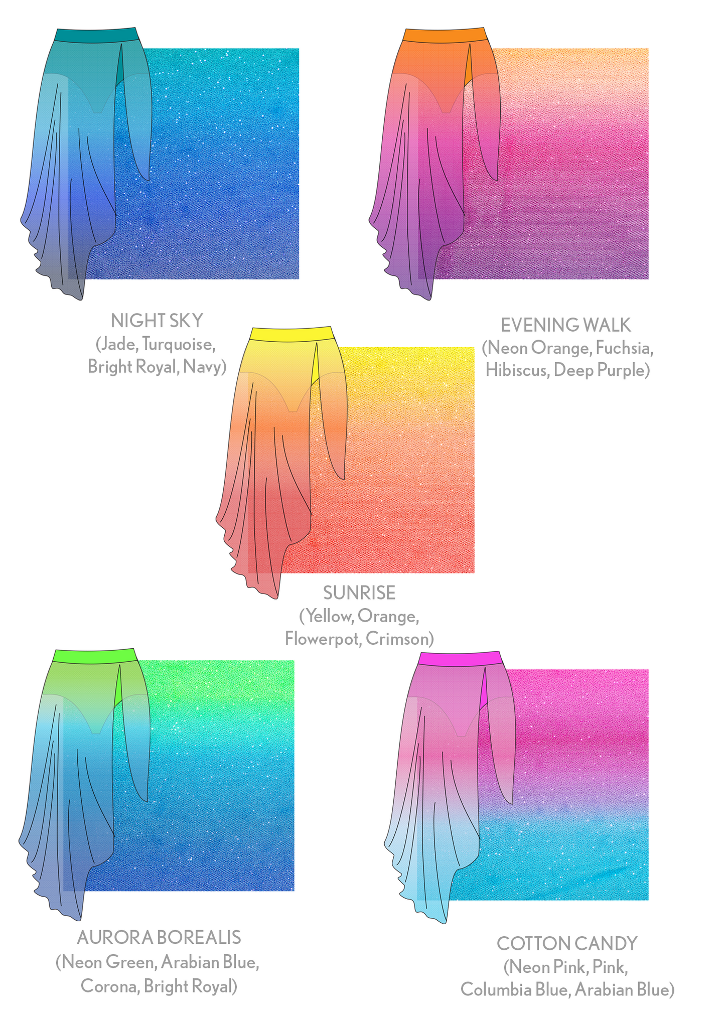 Cely Glitter Mesh Skirt Alternate Image 6