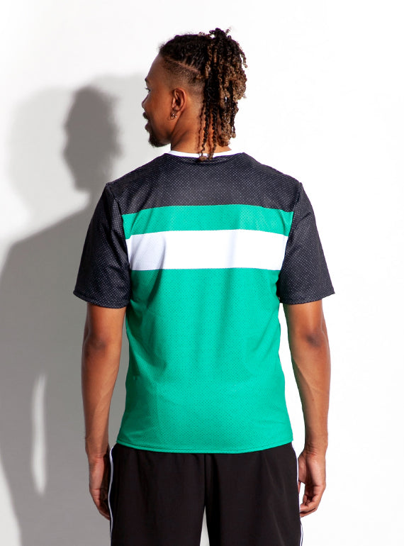 Color Block Crew Neck Short Sleeve - Men & Boys Alternate Image 5