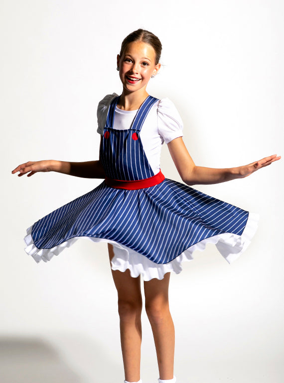 Dungaree Skate Dress Alternate Image 1
