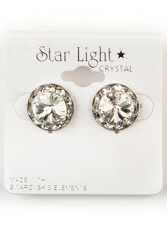 Performance Rhinestone Earrings Alternate Image