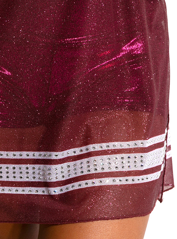 Elena Glitter Mesh Overlay Alternate Image 4