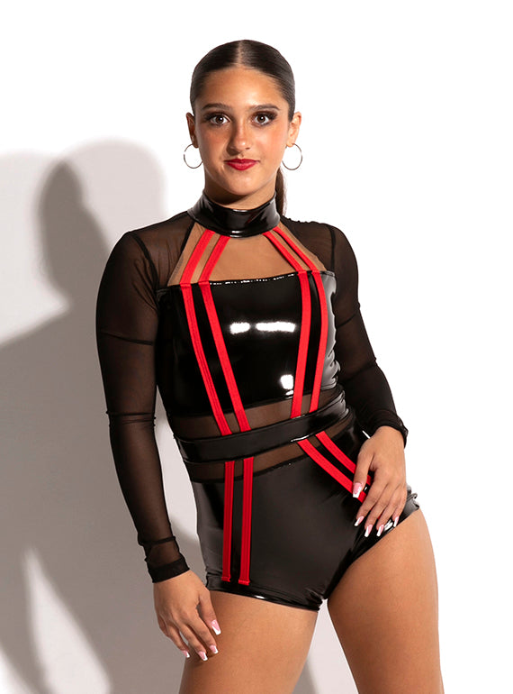 Enigma Liquid Leotard Alternate Image
