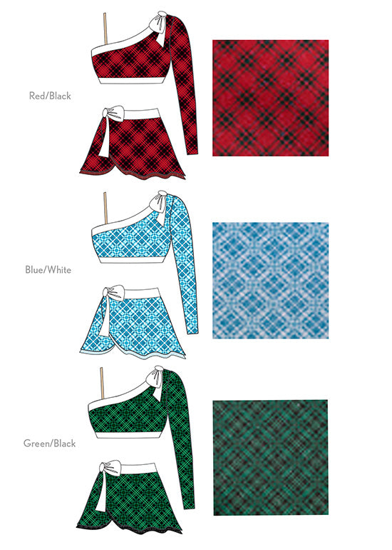 Ginger Glitter Mesh Wrap Skirt Alternate Image 6