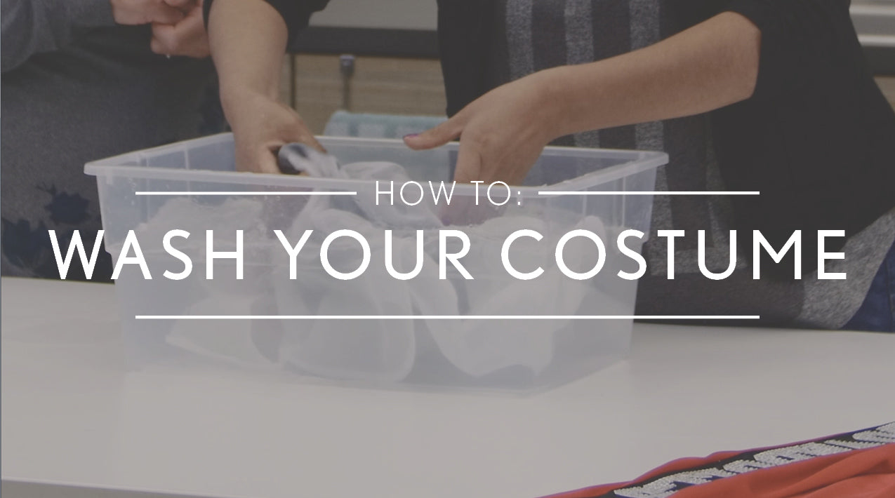 Load video: How to wash your dance costume