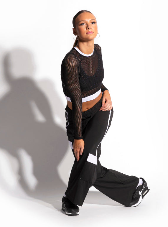 Kimberly Pop Mesh Crop Overlay Alternate Image 1