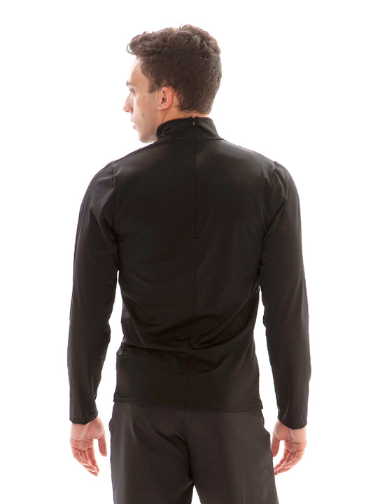 Long Sleeve Mock Neck - Men & Boys Secondary Image