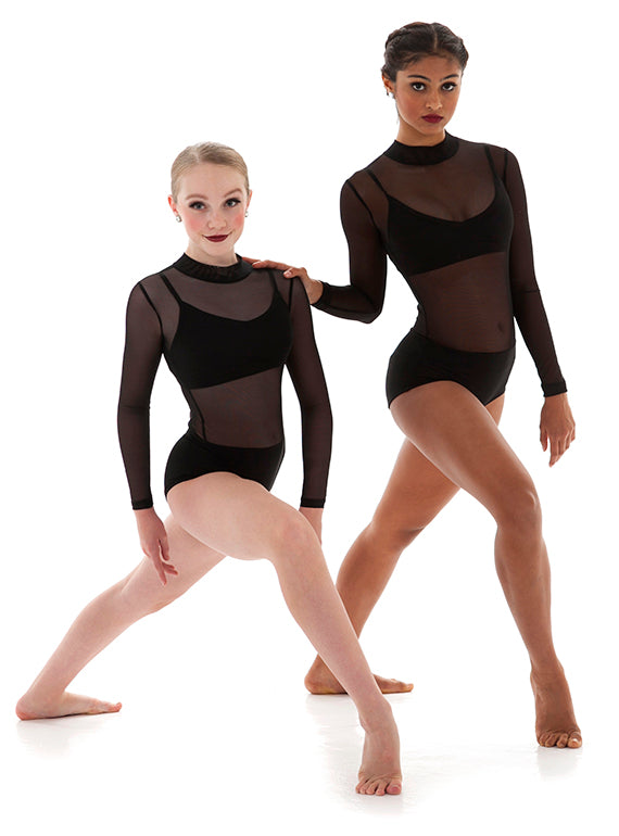 Mesh Leotard Set Alternate Image 1