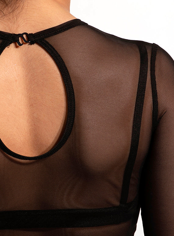 200 Mesh Leotard Alternate Image 3