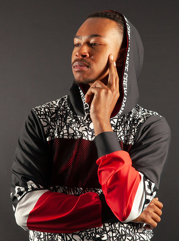 Micah Hoodie Graffiti - Men & Boys Alternate Image 1