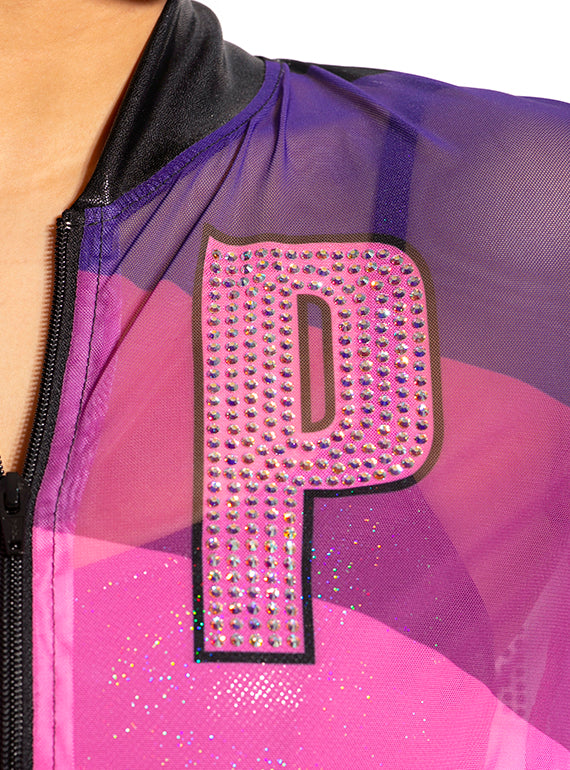 Nova Mesh Cropped Jacket Alternate Image 2