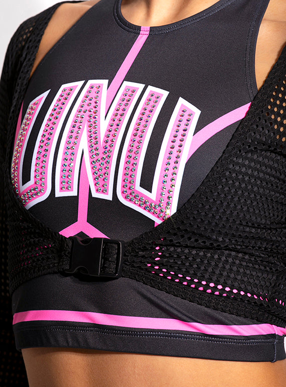 Swoops Pop Mesh Buckle Shrug Alternate Image 5