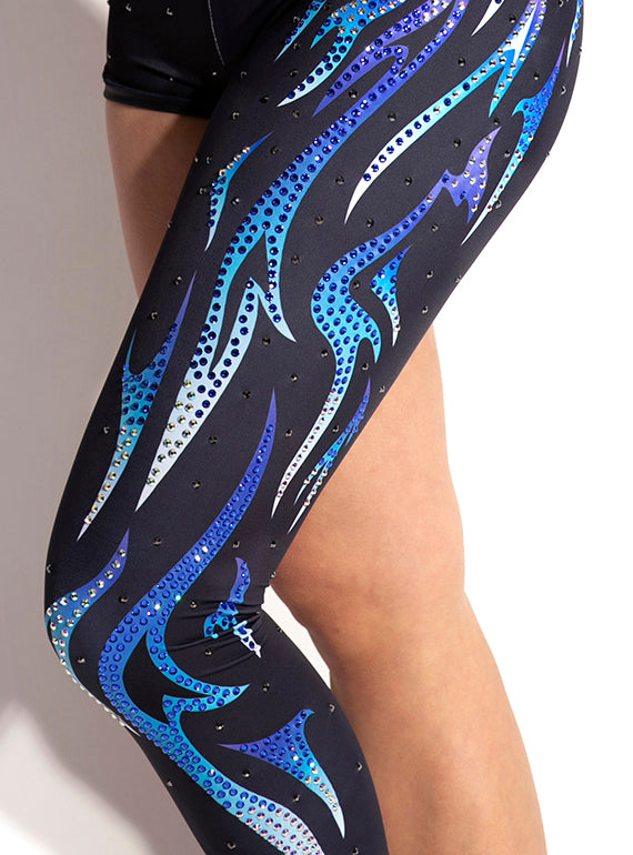 Taelyn Flame Unitard Alternate Image 4