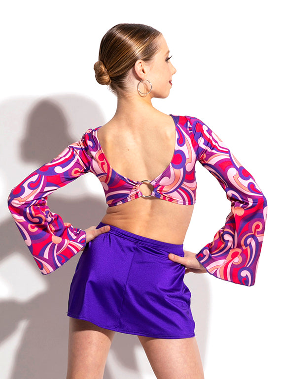 Veronica Retro Paisley Dress Alternate Image 1