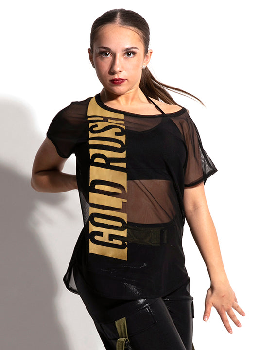 Vista Mesh Tee - Vinyl Primary Image