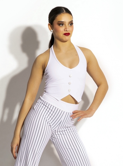 NY16211 Women's Dance Pants Pin-Stripe